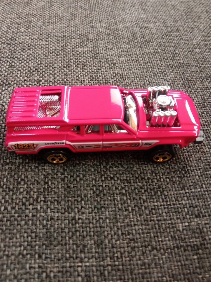 Renkli Pembe Oyuncak Araba 1623 - Görsel 3