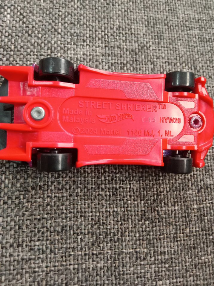 Renkli Pembe Oyuncak Araba - Görsel 3