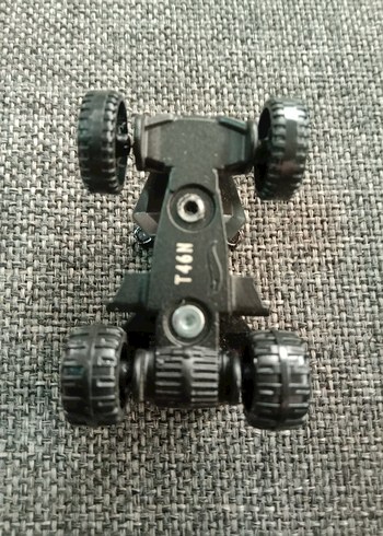 Gri Mini Oyuncak Araba - Görsel 2