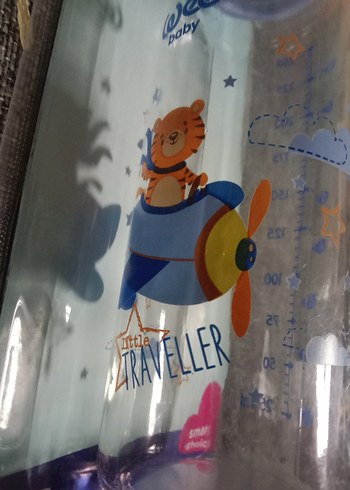 Mavi Pastel Bebek Biberonu 0+ Ay - Görsel 5