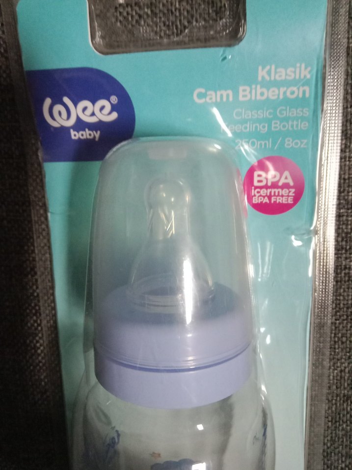 Mavi Pastel Bebek Biberonu 0+ Ay - Görsel 2