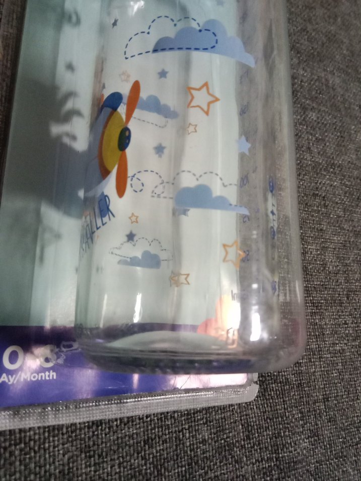 Mavi Pastel Bebek Biberonu 0+ Ay - Görsel 4