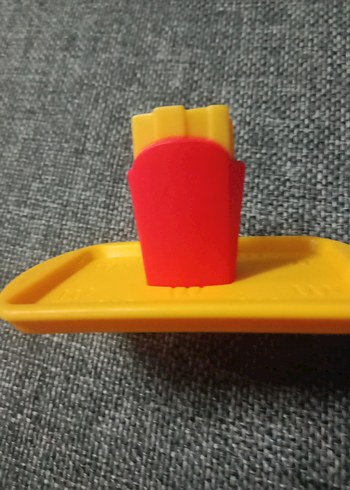 Çocuklar için Sarı McDonald's Çatal-Bıçak Seti - Görsel 3