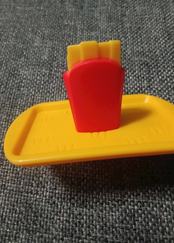 Çocuklar için Sarı McDonald's Çatal-Bıçak Seti - Görsel 4