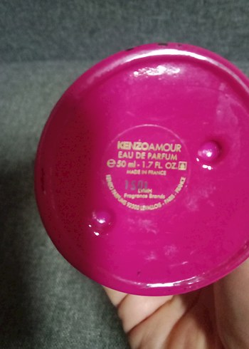 Pembe Kadın boş Parfüm Şişesi - Görsel 2