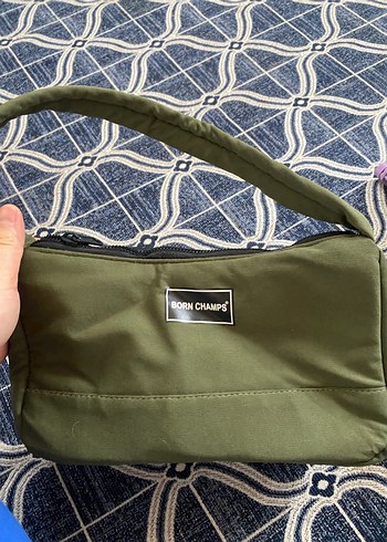 Yeşil Fermuarlı Kadın Omuz Çantası - Görsel 2