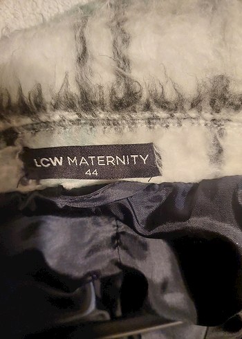 ekoseli kislik mont 42 44 beden uyumlu - Görsel 4