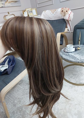 gercek sac gercege yakin tul tepe taban postis peruk sac - Görsel 5