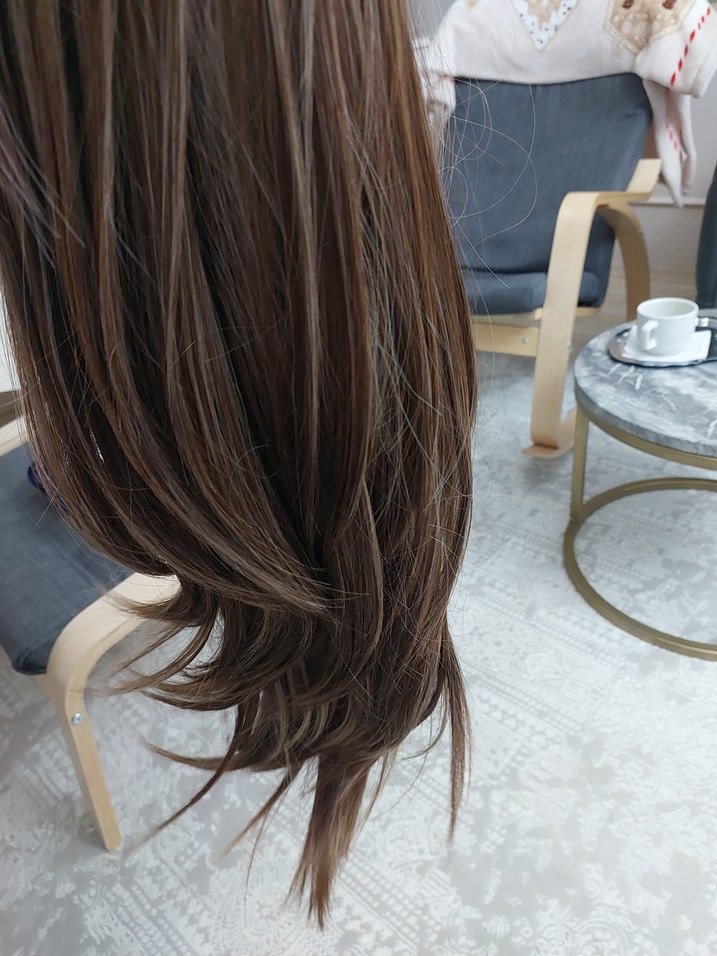 gercek sac gercege yakin tul tepe taban postis peruk sac - Görsel 4