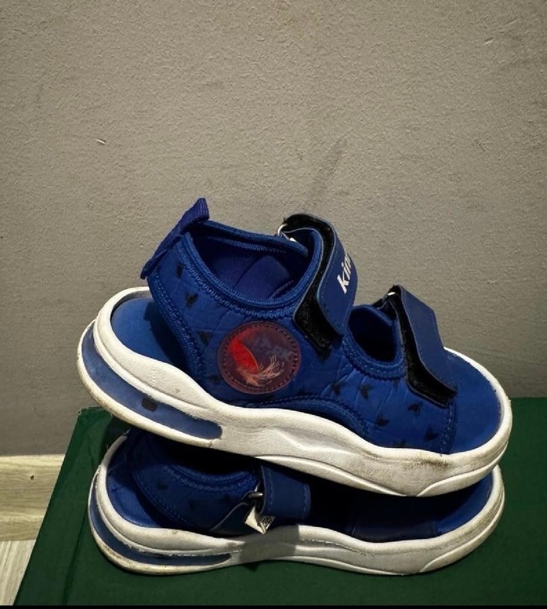 Mavi Velcro Bantlı Kinetix Erkek Çocuk Sandalet - Görsel 3