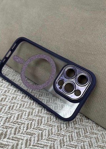 Mor Bohem Tarzı Telefon Kılıfı iPhone 15 pro - Görsel 2