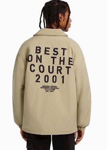 Bej Düğmeli Kadın Ceket - Görsel 3