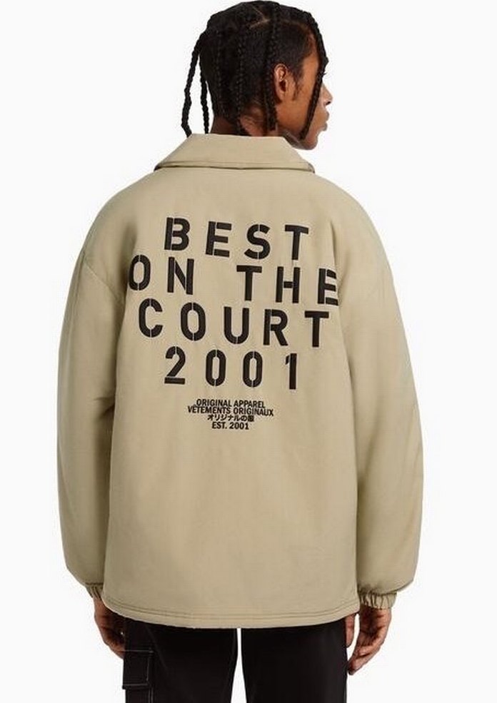 Bej Düğmeli Kadın Ceket - Görsel 3