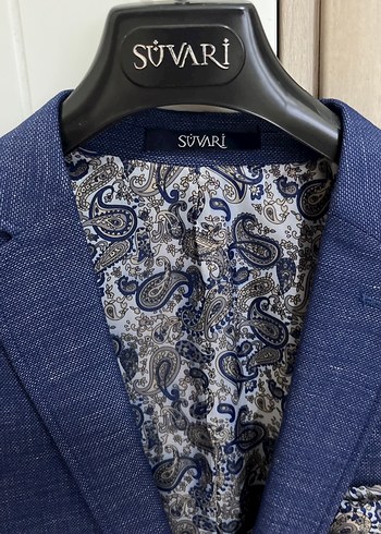 Lacivert Düğmeli Erkek Ofis Takımı - Görsel 6