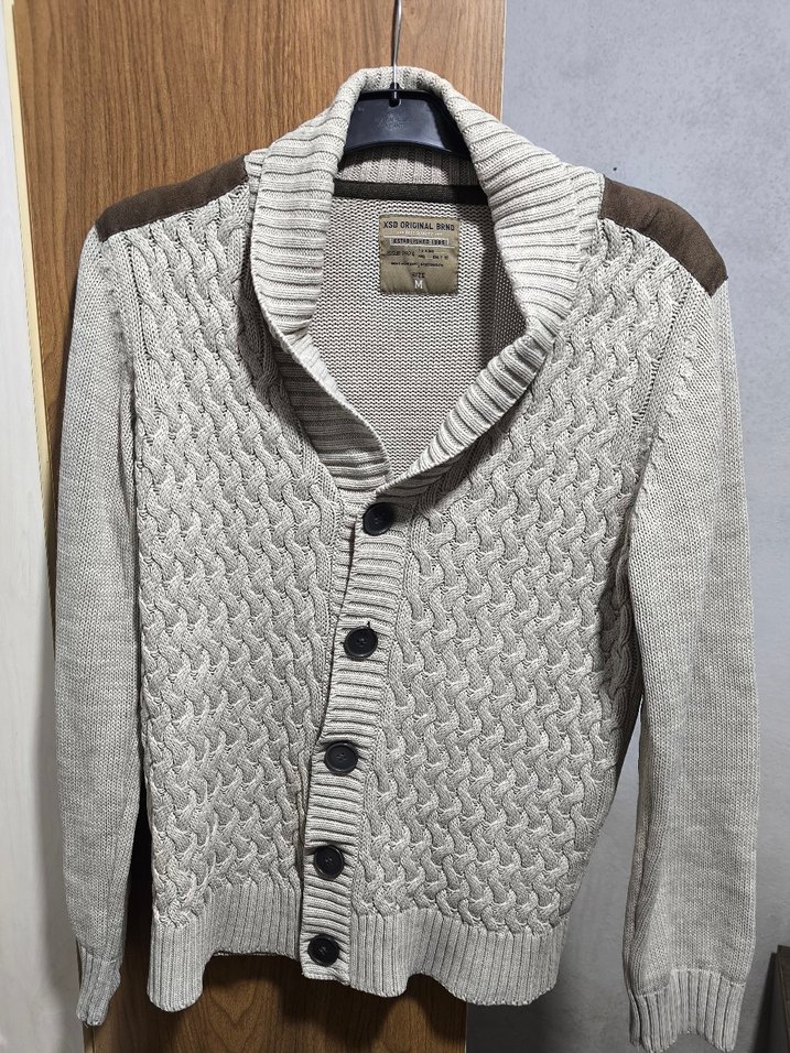 Kalın Bej Erkek ceket - Görsel 2