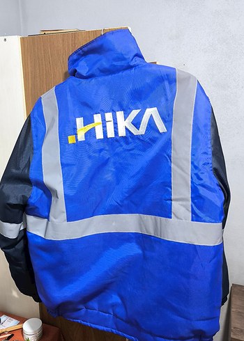 Mavi Fermuarlı Erkek Ceket - Görsel 4