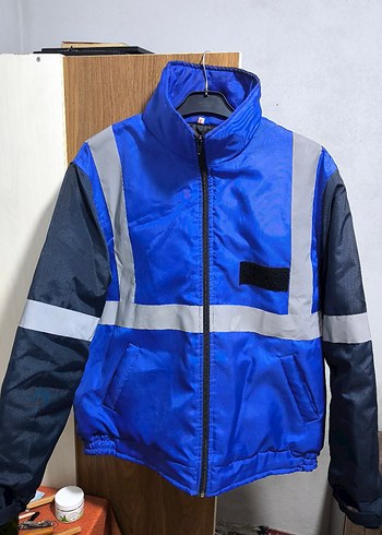 Mavi Fermuarlı Erkek Ceket - Görsel 3