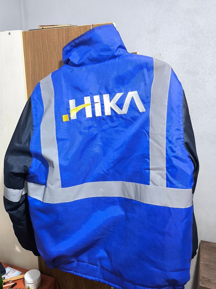 Mavi Fermuarlı Erkek Ceket - Görsel 4