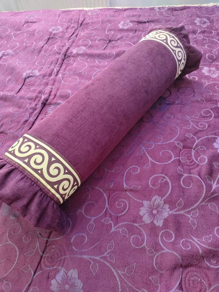 Bordo İşlemeli Yatak Örtüsü istikbal marka - Görsel 4