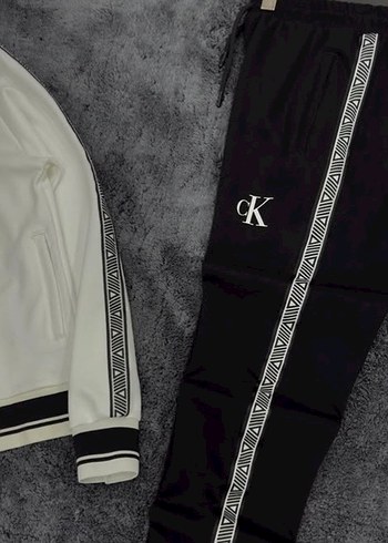 Eşofman Takımı Ck Siyah Beyaz Xxl Beden - Görsel 3