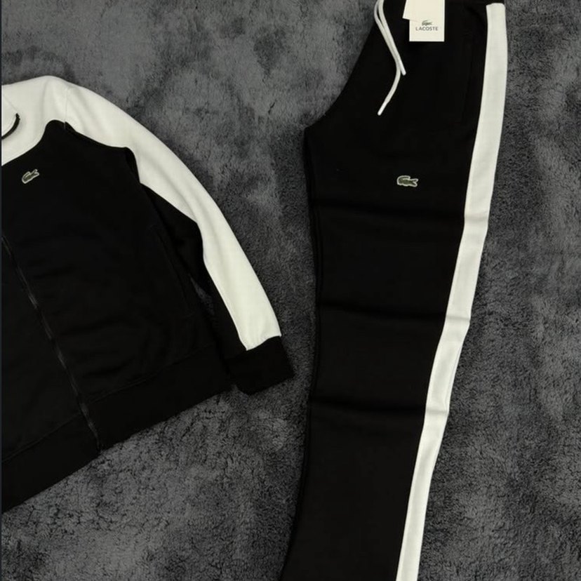 Eşofman Takımı Siyah Beyaz M Beden - Görsel 3