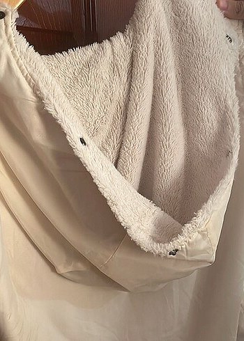 Colins Lacivert Kürklü Erkek Trençkot - Görsel 7