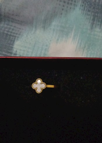 Altın Renkli İşlemeli Kadın Yüzük Seti - Görsel 3