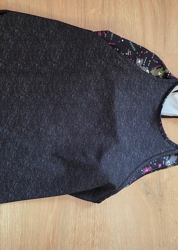 Siyah Spor kids  Askılı Atlet - Görsel 3