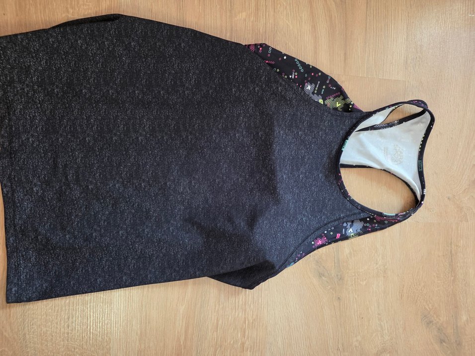 Siyah Spor kids  Askılı Atlet - Görsel 3