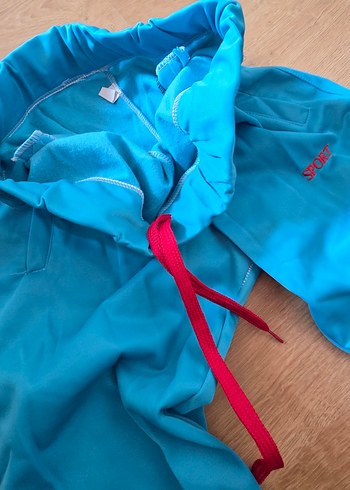 Mavi unisex ,eşofman, Dar Kesim - Görsel 2