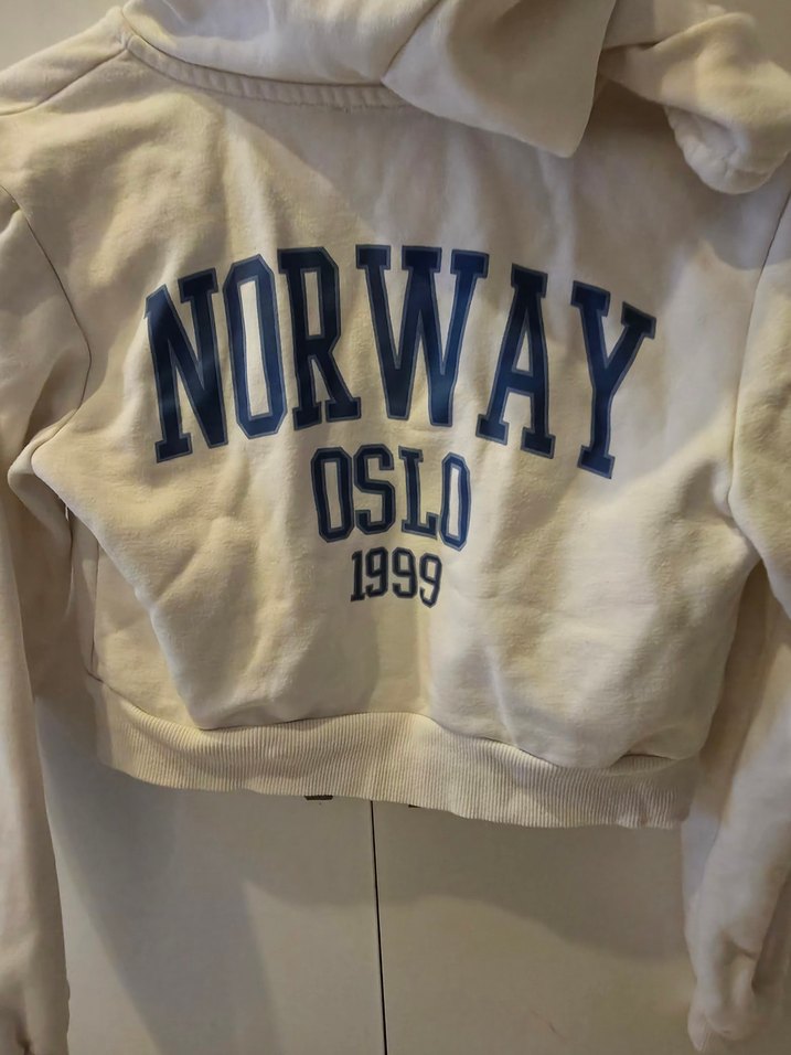 kapşonlu swit hırka - Görsel 4