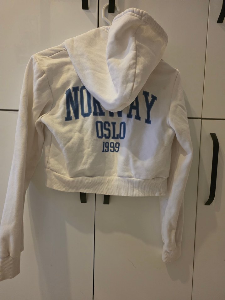 kapşonlu swit hırka - Görsel 3