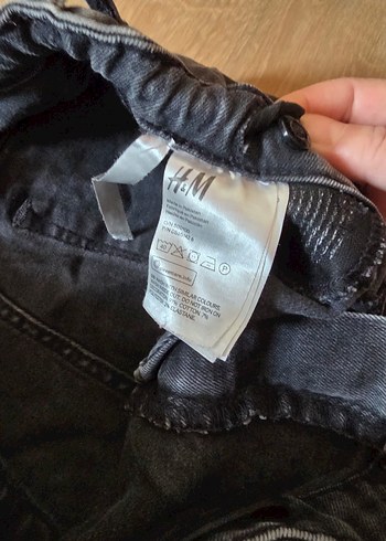 Gri eskitme skinny Kesim kız çocuk  Kot Pantolon - Görsel 2