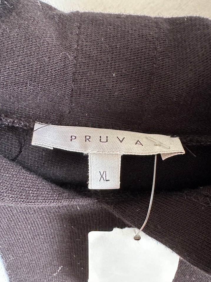 Siyah Kadın Pamuklu Uzun Salaş Elbise - Görsel 4