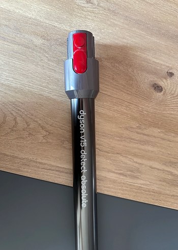 Dyson V15 Detect Absolute Vakum Hortumu Kırmızı - Görsel 3