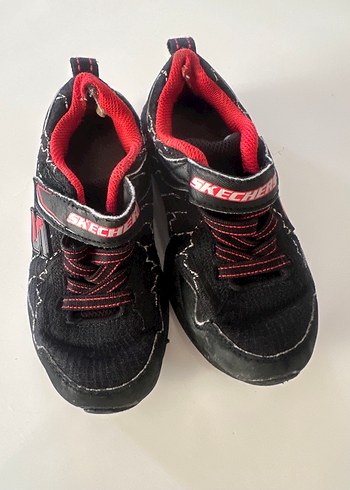 Kırmızı Erkek Çocuk Spor Ayakkabı Velcro - Görsel 3