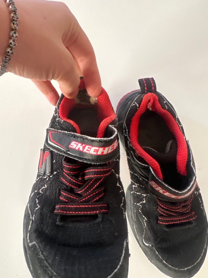 Kırmızı Erkek Çocuk Spor Ayakkabı Velcro - Görsel 2