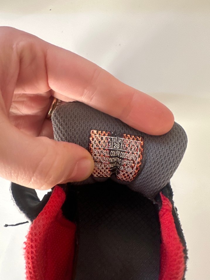 Kırmızı Erkek Çocuk Spor Ayakkabı Velcro - Görsel 4