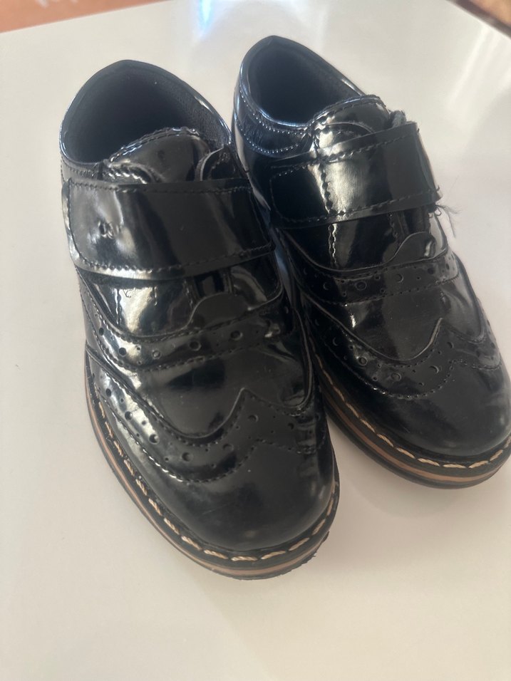 Klasik Siyah Tokalı Erkek Çocuk Ayakkabısı - Görsel 2