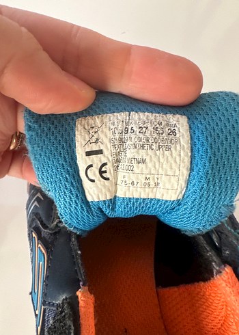 Erkek Çocuk Mavi Desenli Spor Ayakkabı - Görsel 4