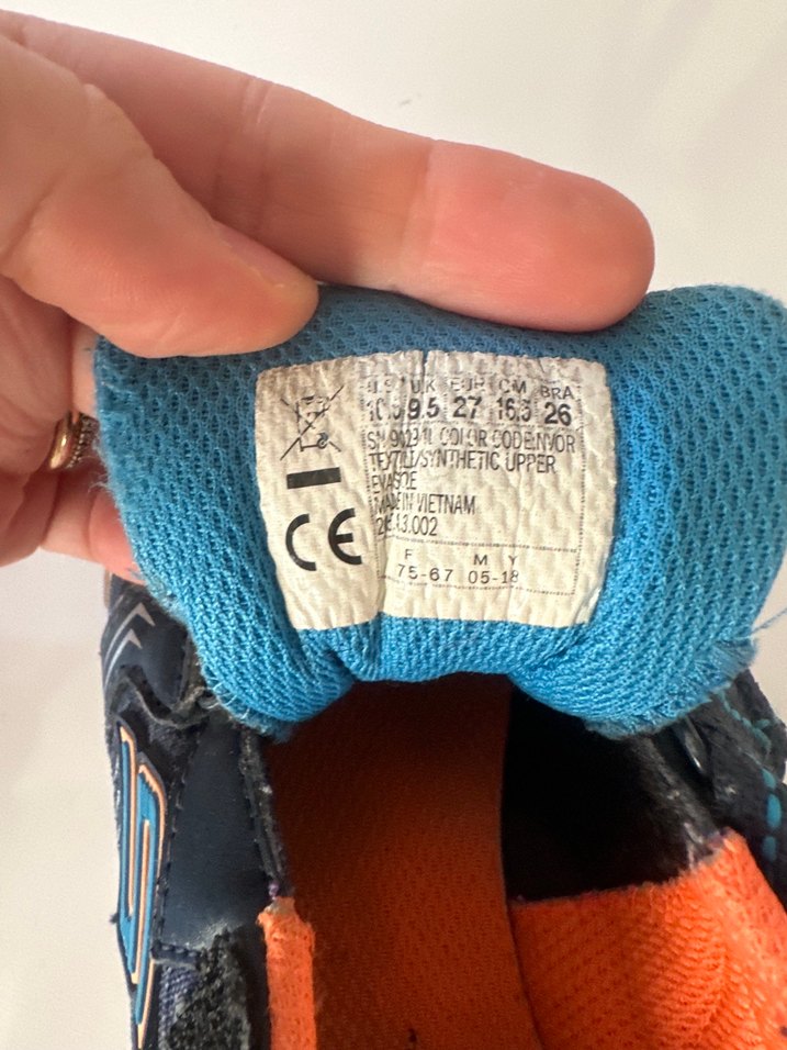 Erkek Çocuk Mavi Desenli Spor Ayakkabı - Görsel 4