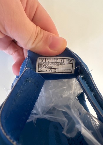 Mavi Erkek Çocuk Cırtcırtlı sandalet - Görsel 3