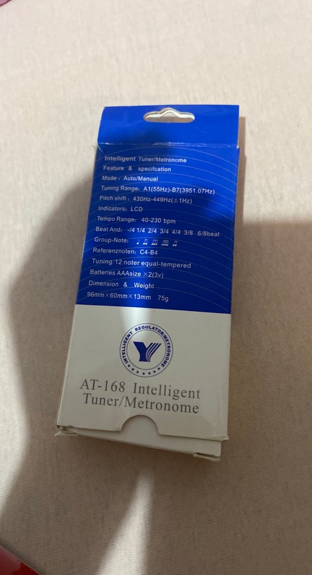 AT-168 Akıllı Tuner/Metronom - Görsel 2