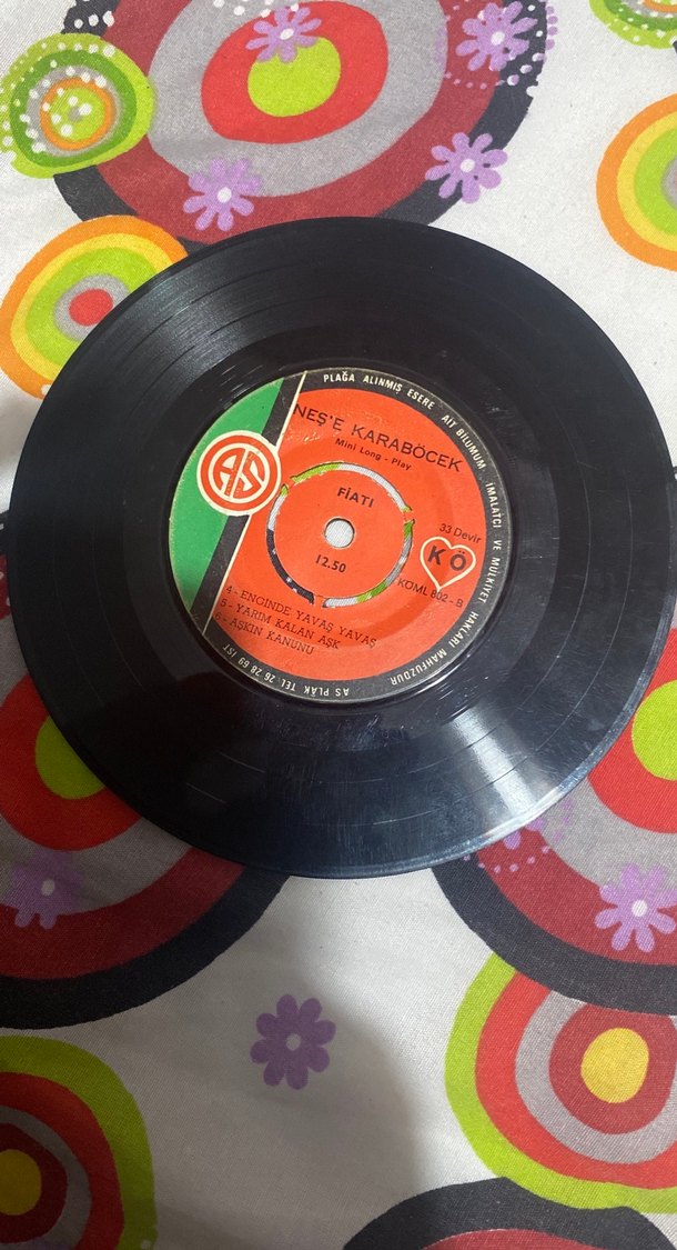 Neşe karaböcek 45'lik Plak - Görsel 2