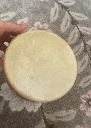 Bej Tonlu Ahşap Darbuka - Görsel 3