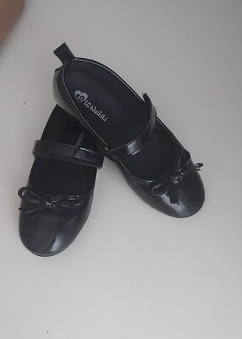 Kız Çocuk Siyah Tokalı Babet - Görsel 2