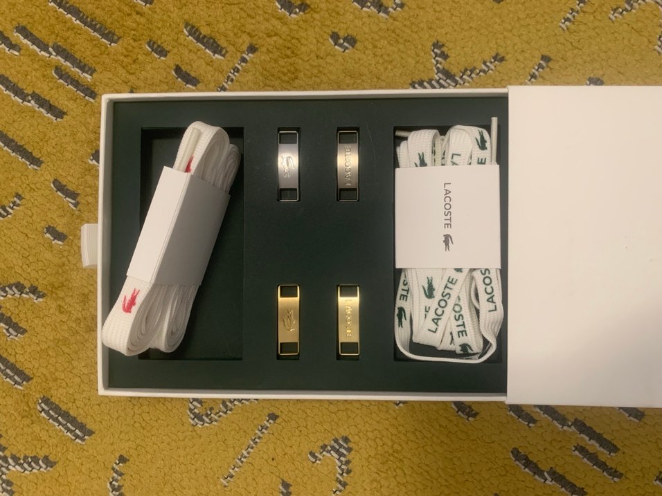 Lacoste Ayakkabı bağcık seti - Görsel 2