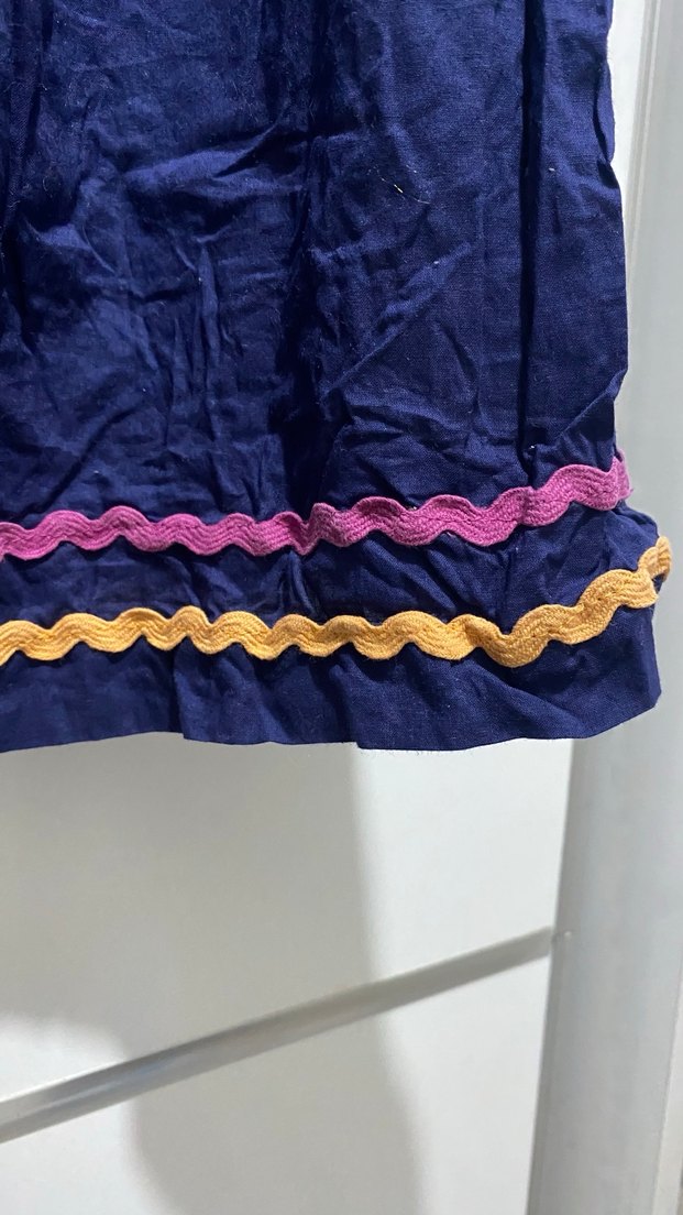 Nakışlı Çok Renkli Uzun Bohem Etek - Görsel 5