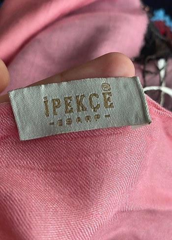 Kadın Çok Renkli İnce İpek Şal - Görsel 4