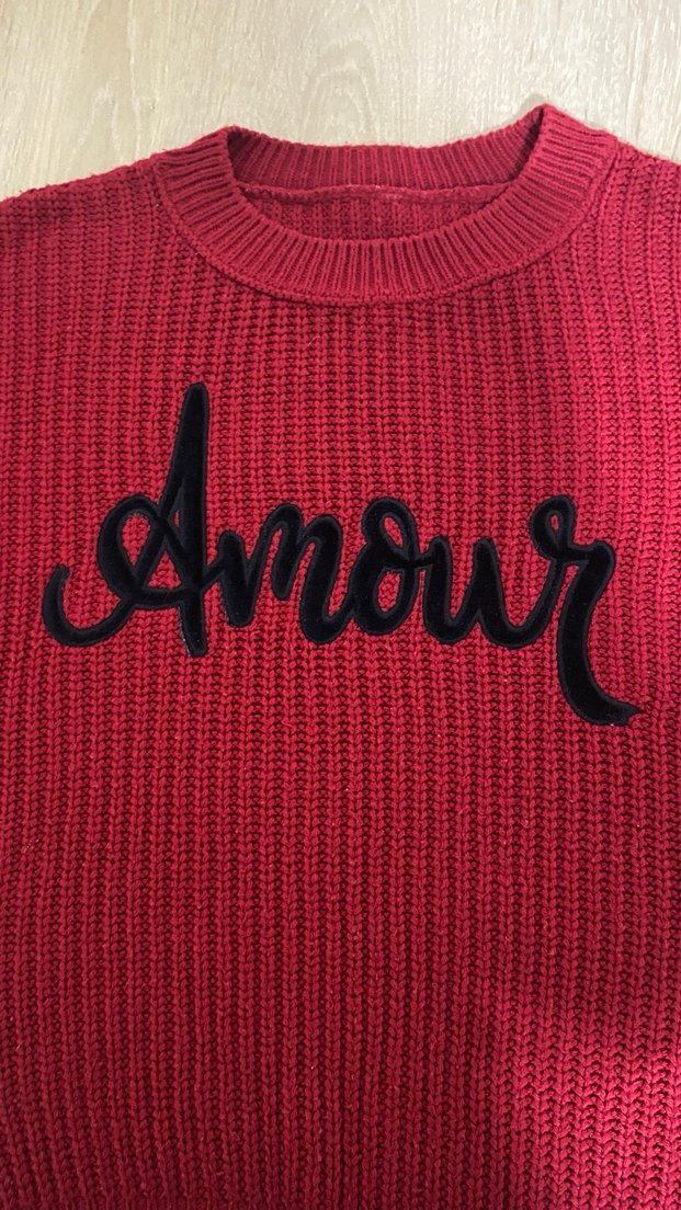 Kırmızı kazak - Görsel 2